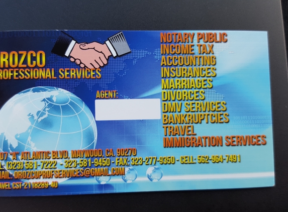 Orozco Travel & Professional Services