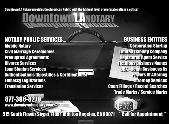 Downtown Los Angeles Notary