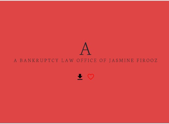 A Bankruptcy Law Office of Jasmine Firooz